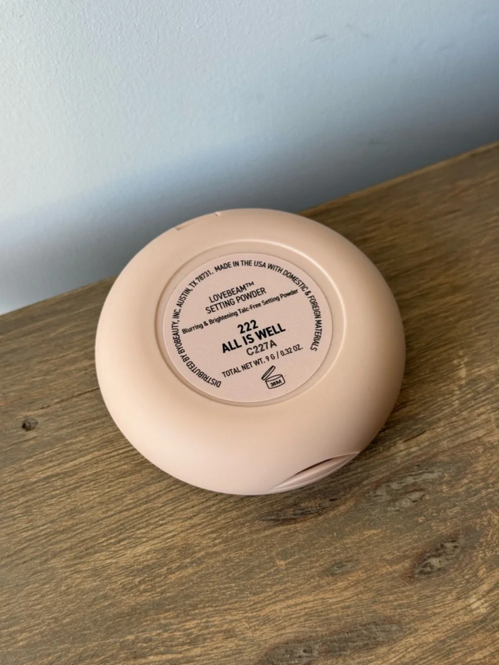 Brand New Dibs All Is Well Lovebeam Setting Powder